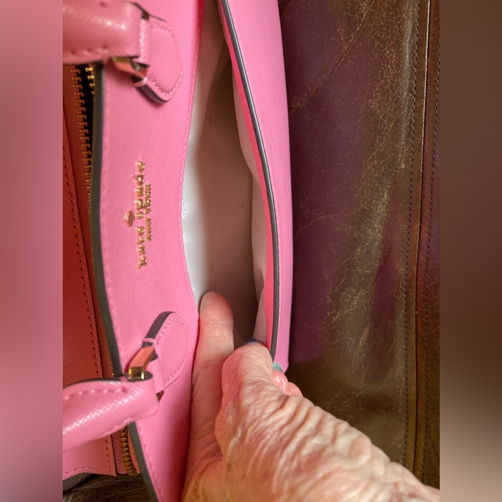Kate Spade Pink Women's Bag NWOT.IncludesShoulderstrap. Barbie pink - Picture 7 of 13